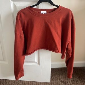 WeWoreWhat Cropped Sweatshirt